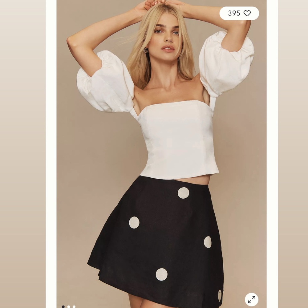 Anthropologie: Aston Studio Trixie Mini Skirt - Size US8/UK12/AU12